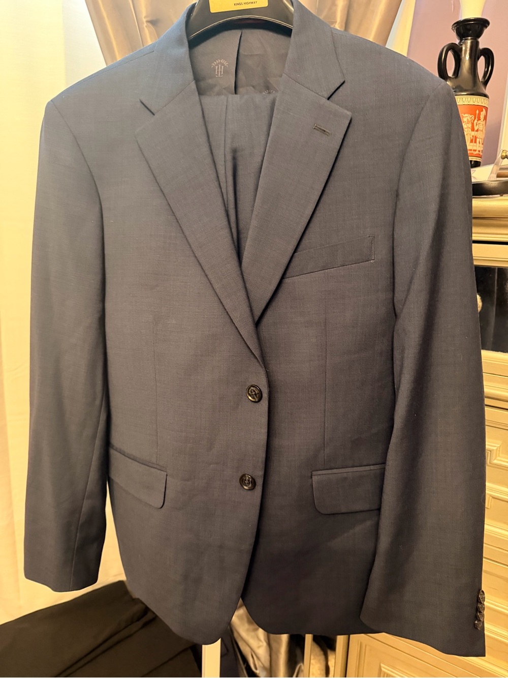 Tommy Hilfiger Classic Men's Navy suit - Tailored Two-Button Jacket